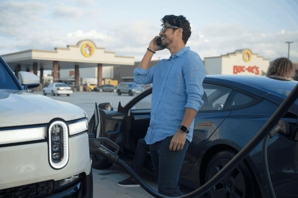 Mercedes-Benz High-Power Charging at Buc-ee's