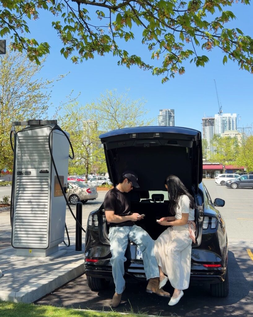 Fast EV Charging in Coquitlam, Vancouver, BC | Current State with Erin Jay | Erin playing cards